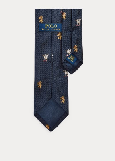 Laços Polo Ralph Lauren Lion Silk Homem 27613-AUHL